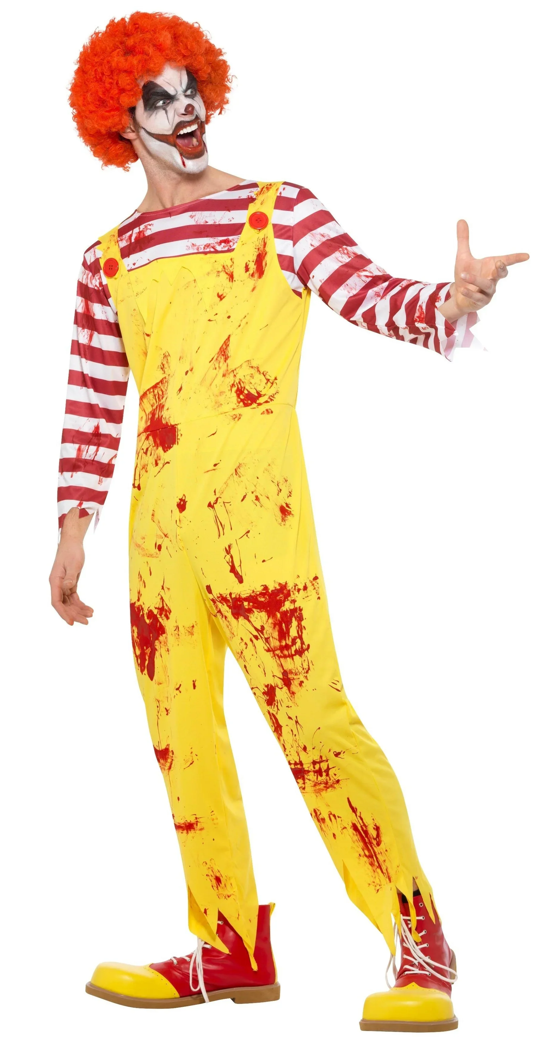 Disfraz de Payaso Asesino Ronald McDonald - Image 4