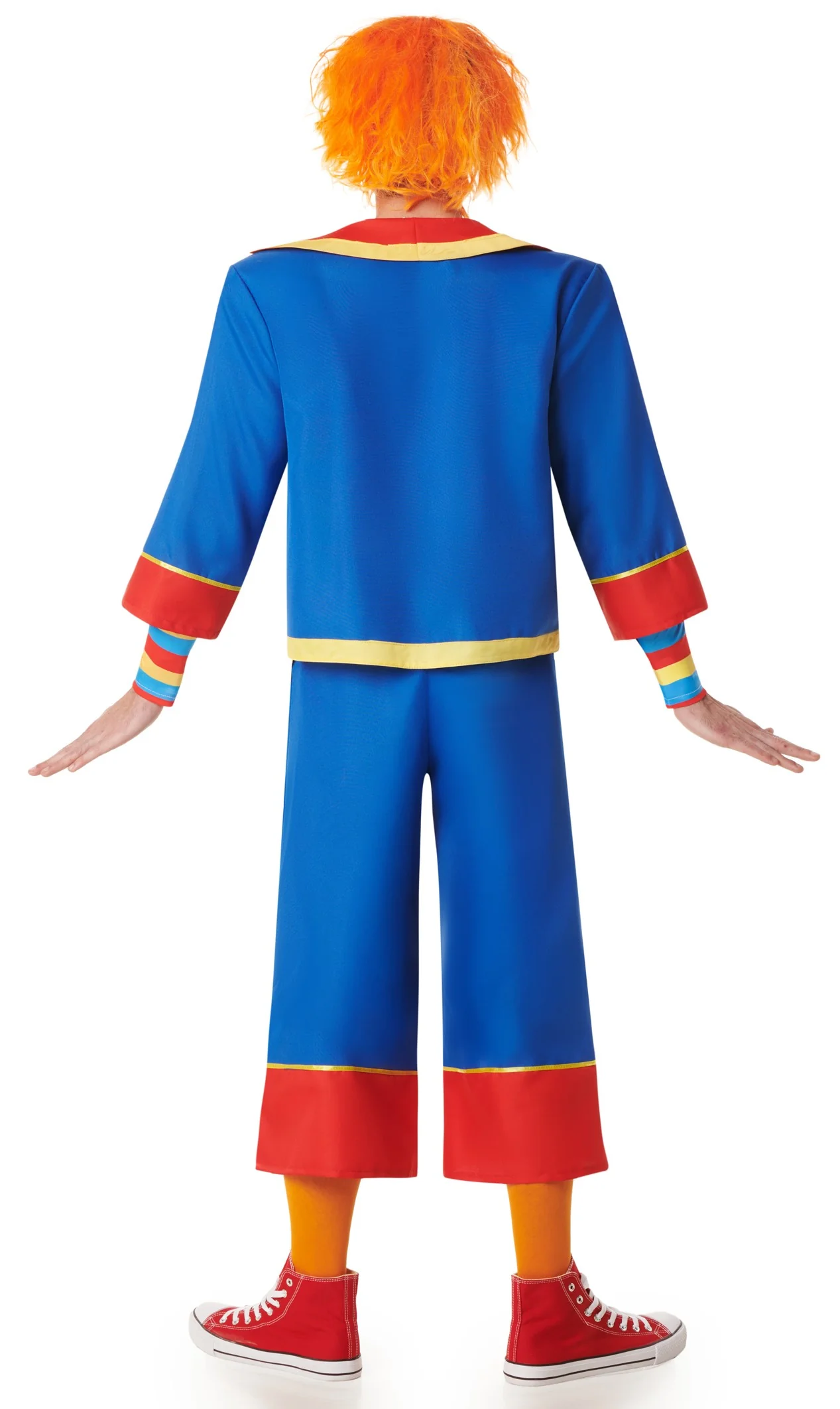 Disfraz de Payaso Multicolor con Chaqueta para Hombre - Image 2