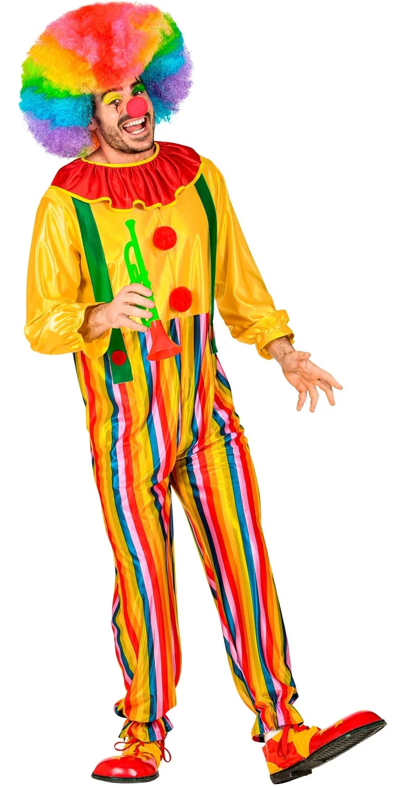 Disfraz de Payaso Alegre para Adulto - Image 2