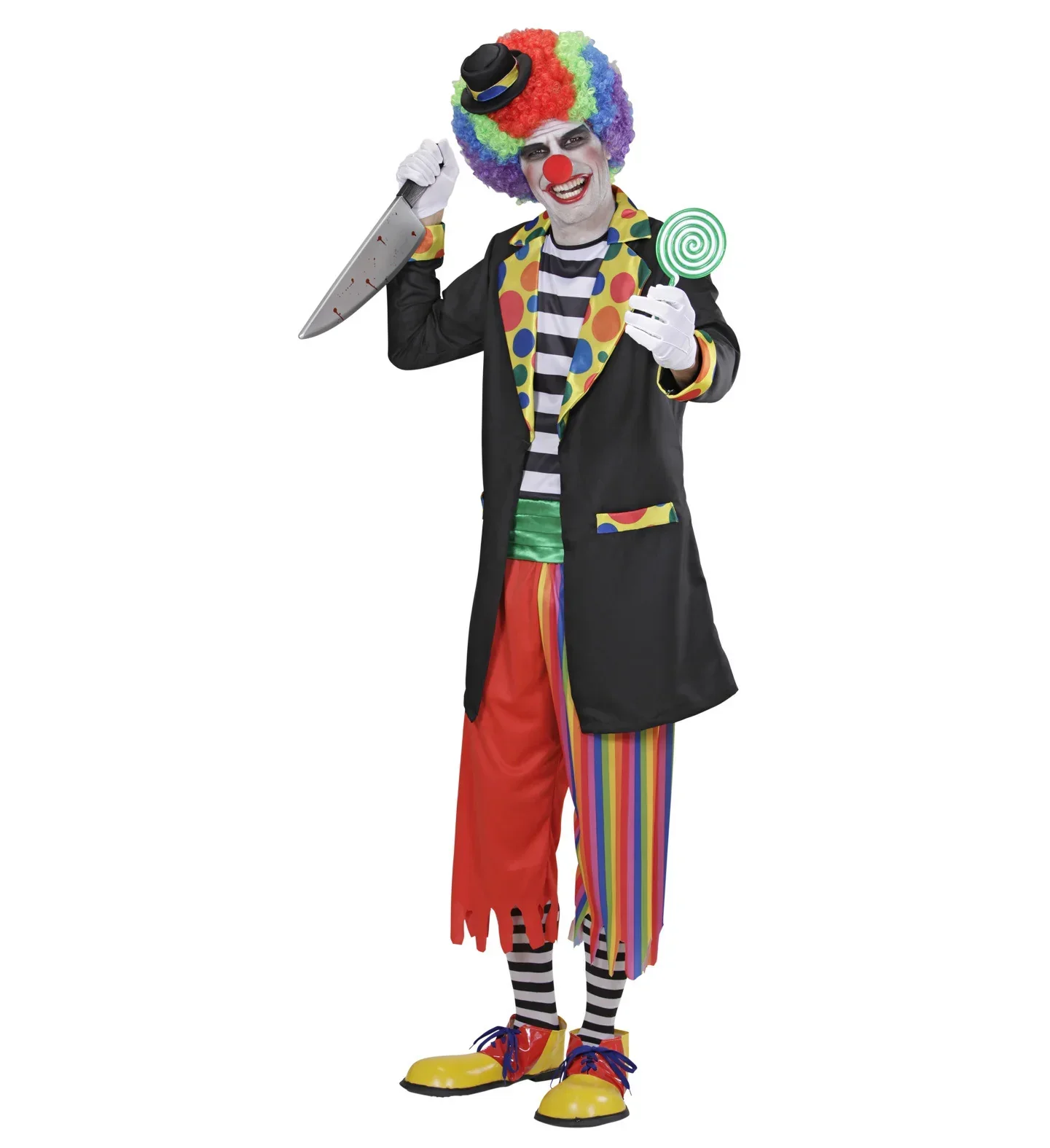 Disfraz de Payaso Terror para Hombre - Image 3