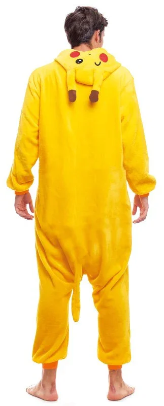 Disfraz de Pikachu de Peluche para Adulto - Image 2