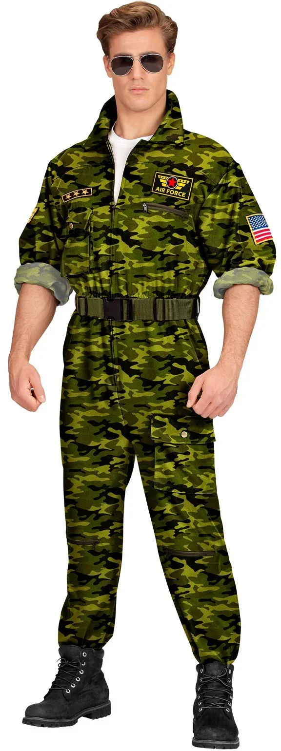 Disfraz de Piloto Militar para Hombre - Image 2