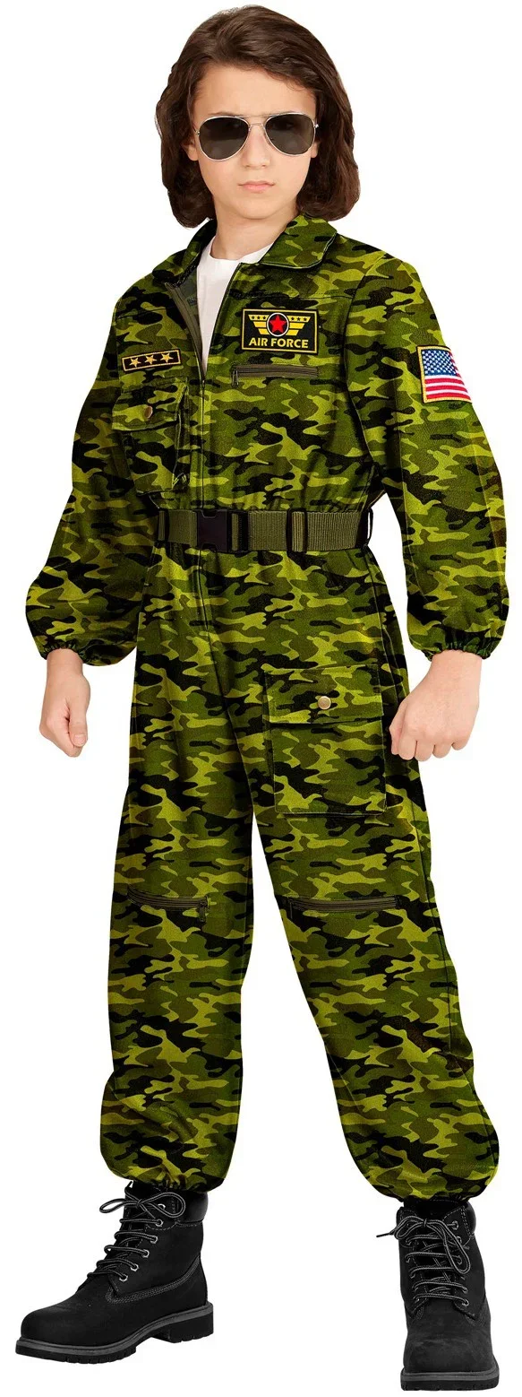 Disfraz de Piloto Militar Infantil - Image 4
