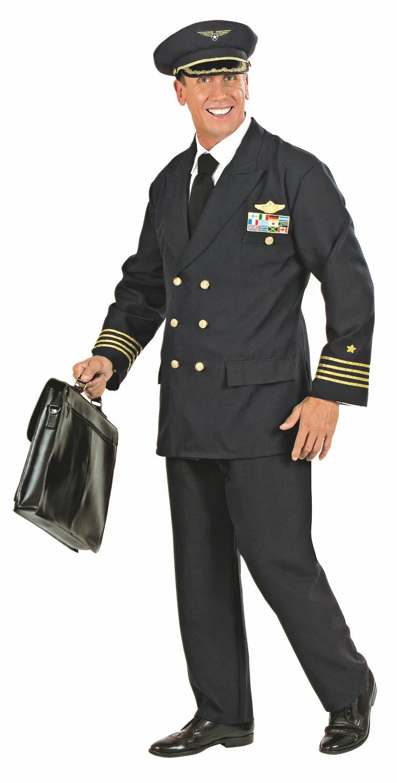 Disfraz de Piloto de Avión para Hombre