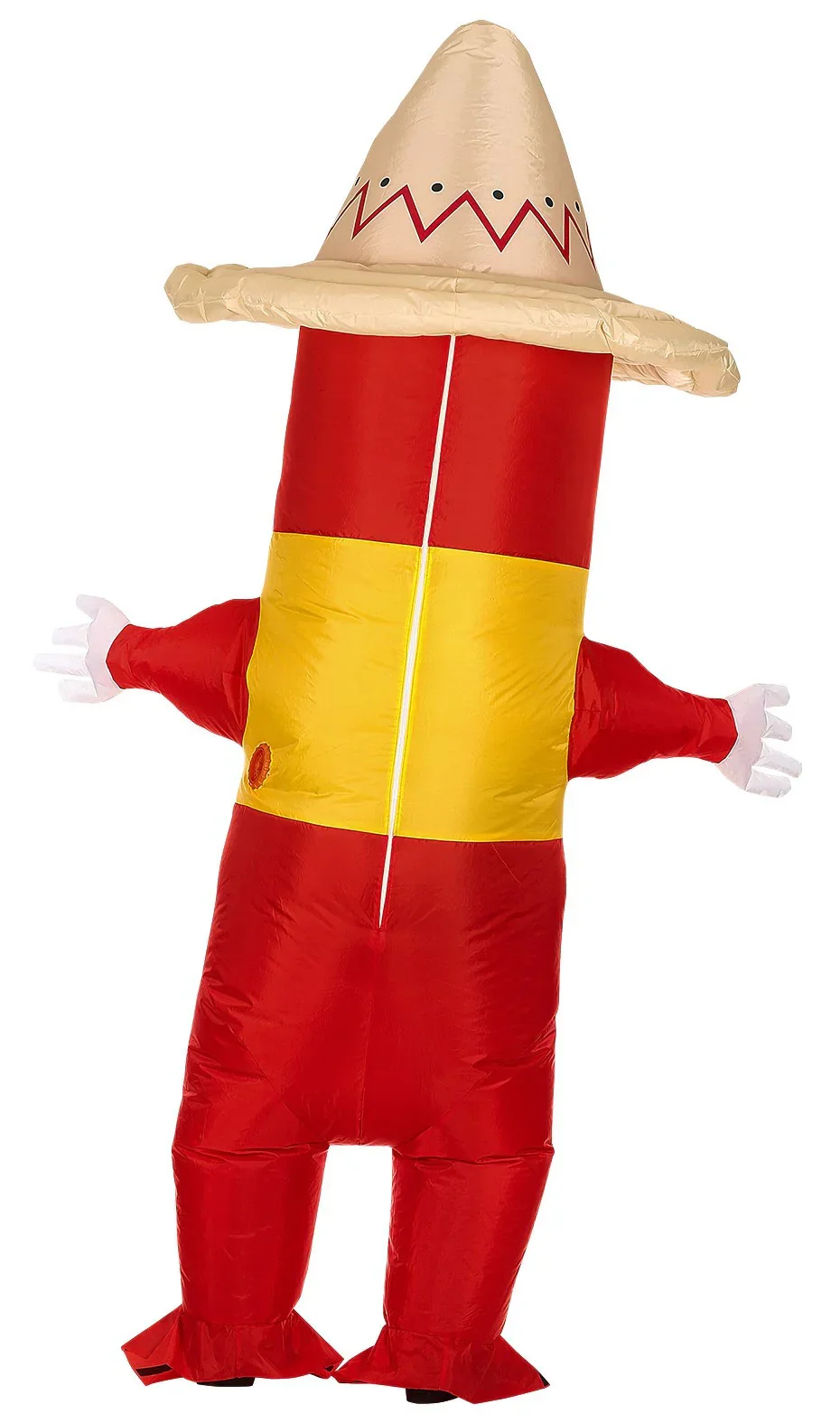 Disfraz de Pimiento Mexicano Hinchable para Adulto - Image 2