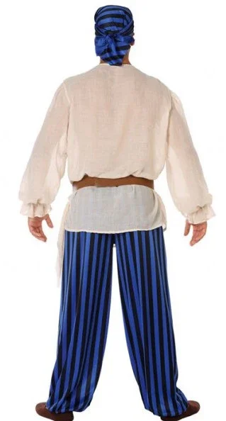 Disfraz de Pirata Azul para Hombre - Image 2