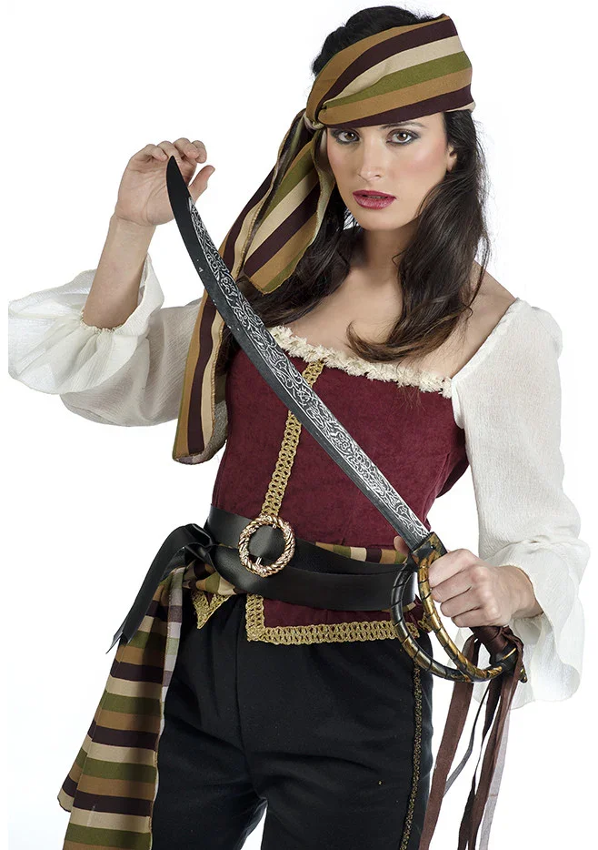 Disfraz de Pirata Bucanera con Pantalón - Image 3