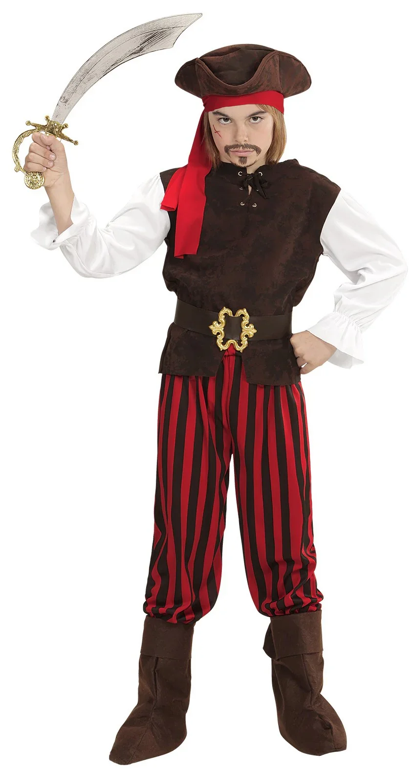 Disfraz de Pirata del Caribe para Niño - Image 3