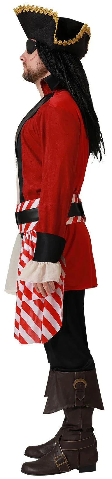 Disfraz de Pirata Caribeño Elegante para Hombre - Image 3
