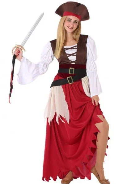 Disfraz de Pirata Corsaria para Niña - Image 2
