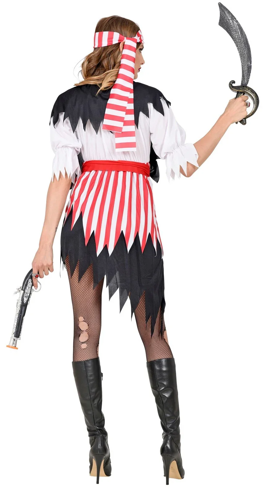 Disfraz de Pirata Corto para Mujer - Image 2