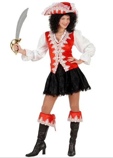 Disfraz de Pirata Real para Mujer