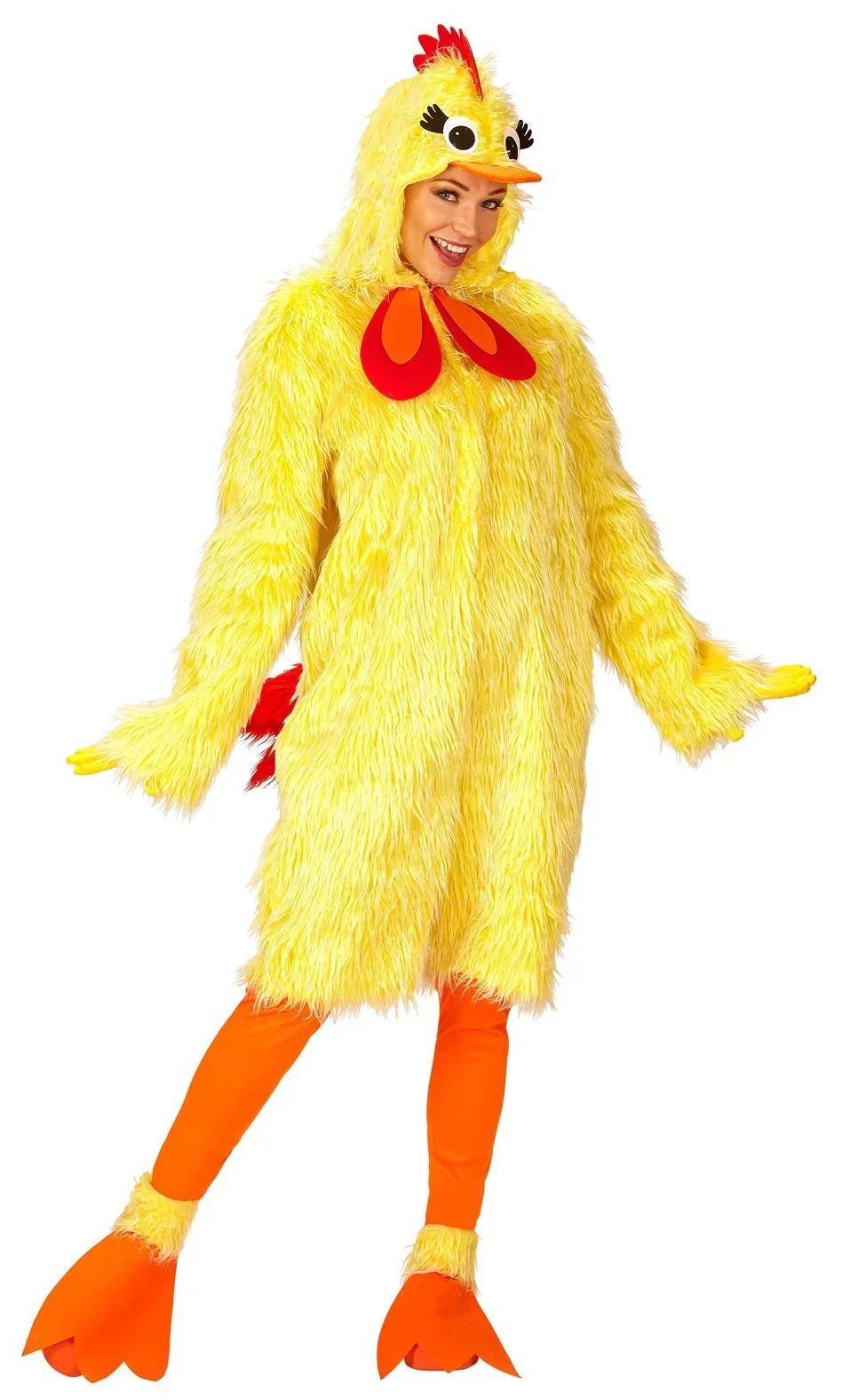 Disfraz de Pollito de Peluche para Mujer - Image 2