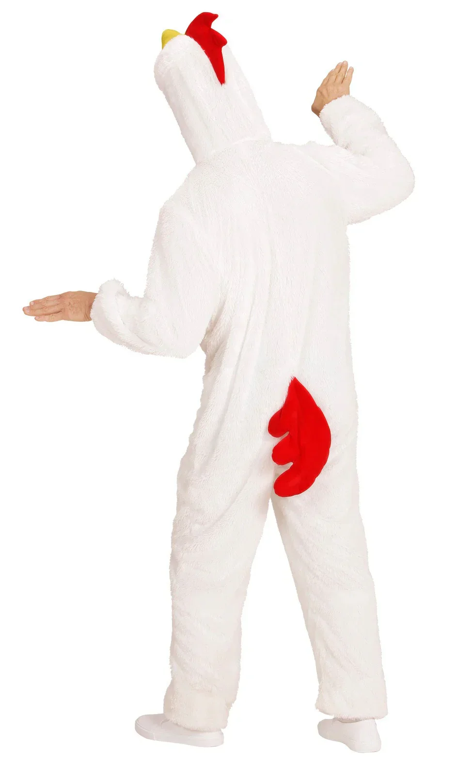 Disfraz de Pollo Blanco Adulto Unisex - Image 3