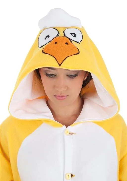 Disfraz de Pollo Pijama para Adulto - Image 4
