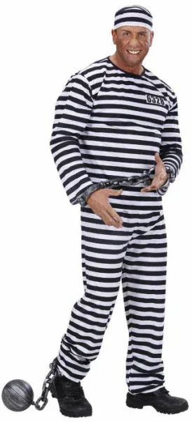 Disfraz de Preso para Hombre - Image 3