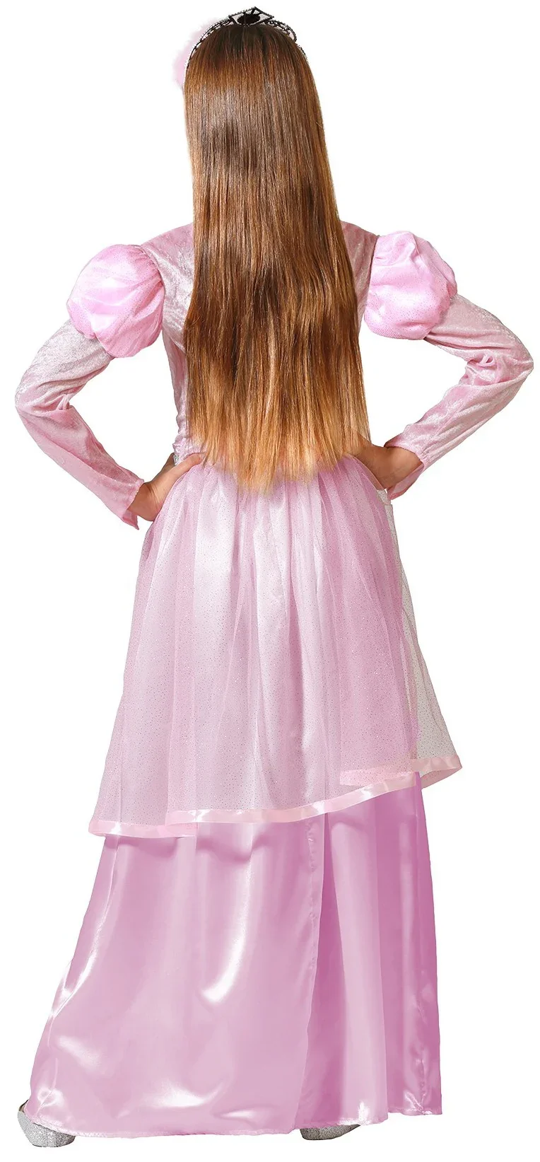 Disfraz de Princesa de Cuento Rosa para Niña - Image 2