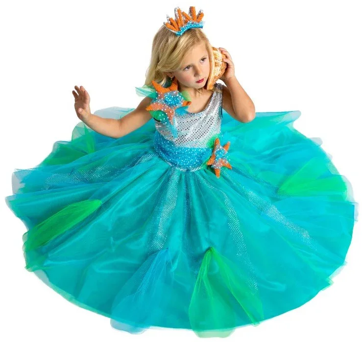Disfraz de Princesa del Mar para Niña - Image 2