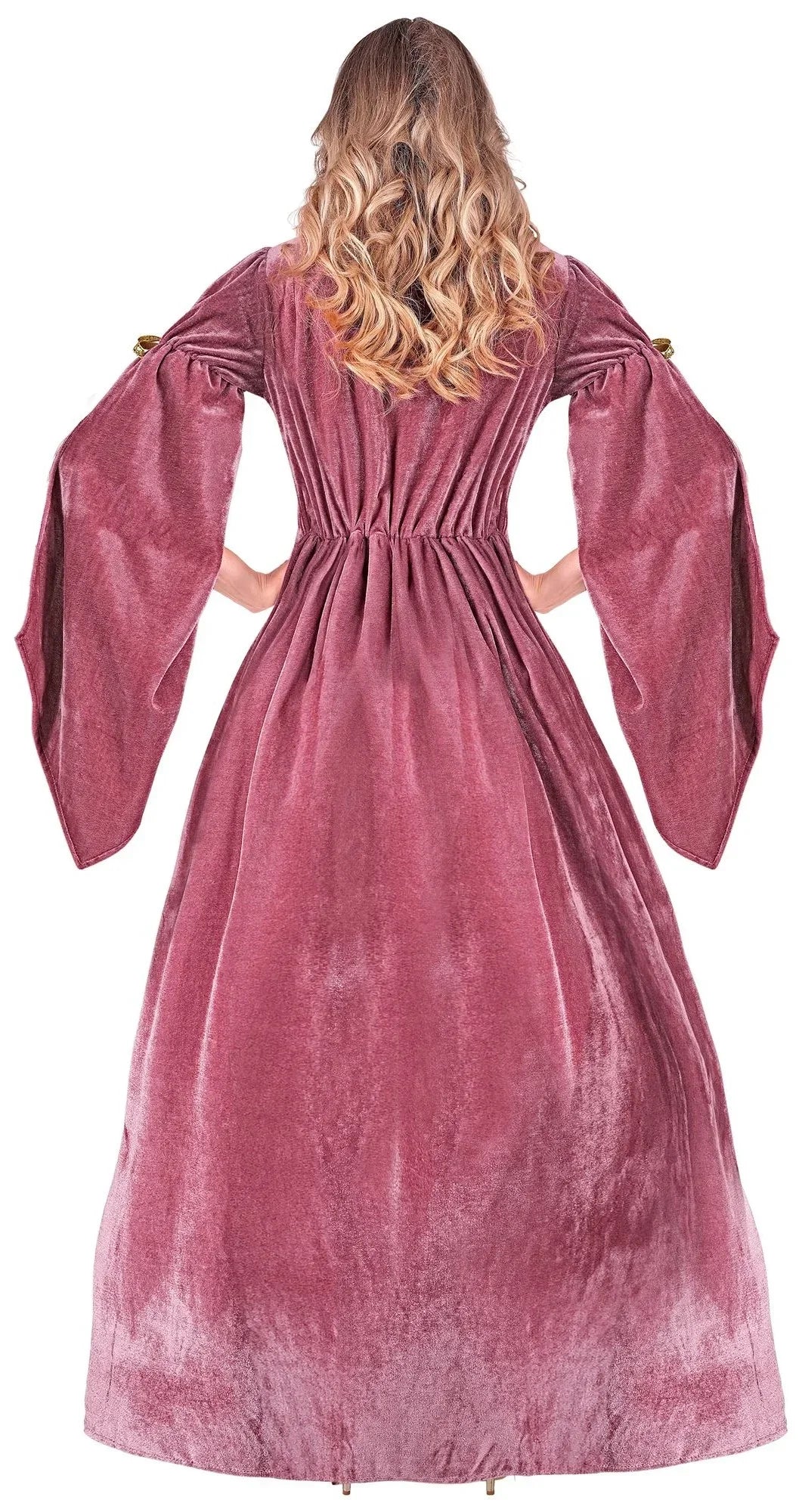 Disfraz de Princesa Medieval Rosa para Mujer - Image 2