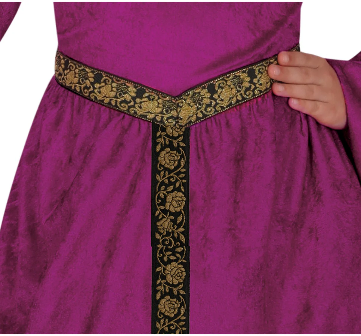 Disfraz de Princesa Medieval Terciopelo para Niña - Image 4