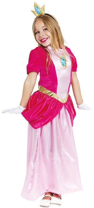 Disfraz de Princesa Peach para Niña - Image 3