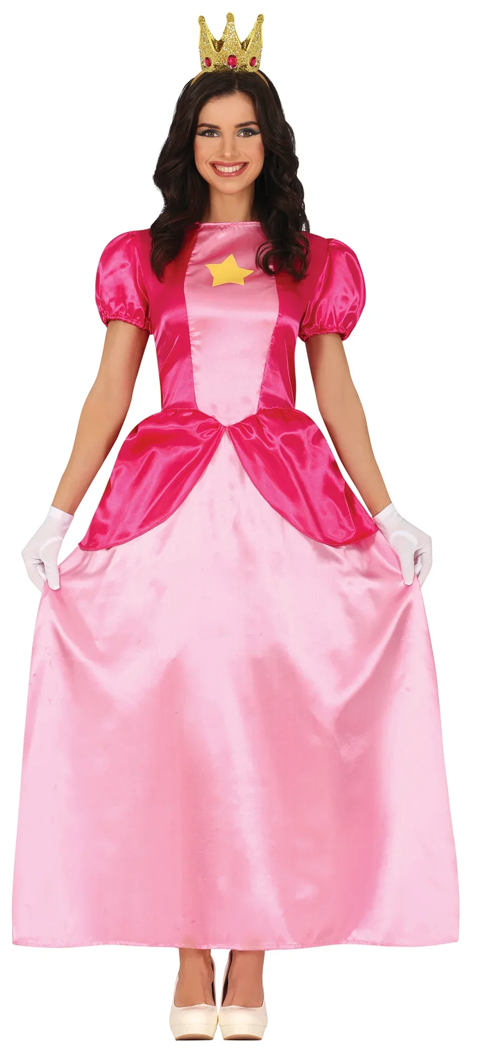 Disfraz de Princesa Peach Rosa para Mujer