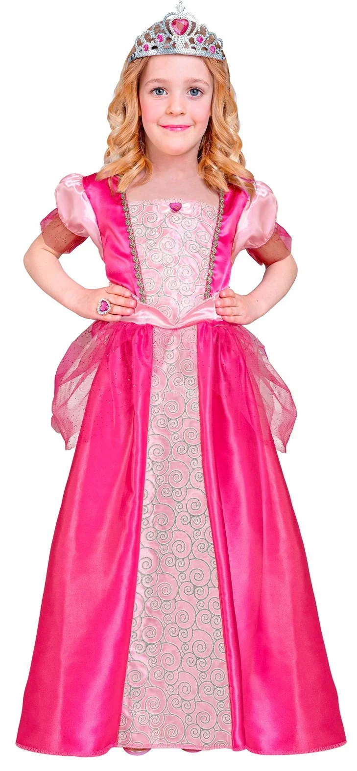 Disfraz de Princesa Rosa para Niña - Image 2