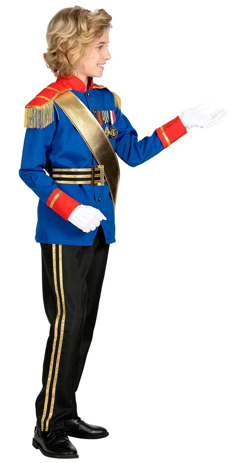 Disfraz de Príncipe Encantador Azul para Niño - Image 4