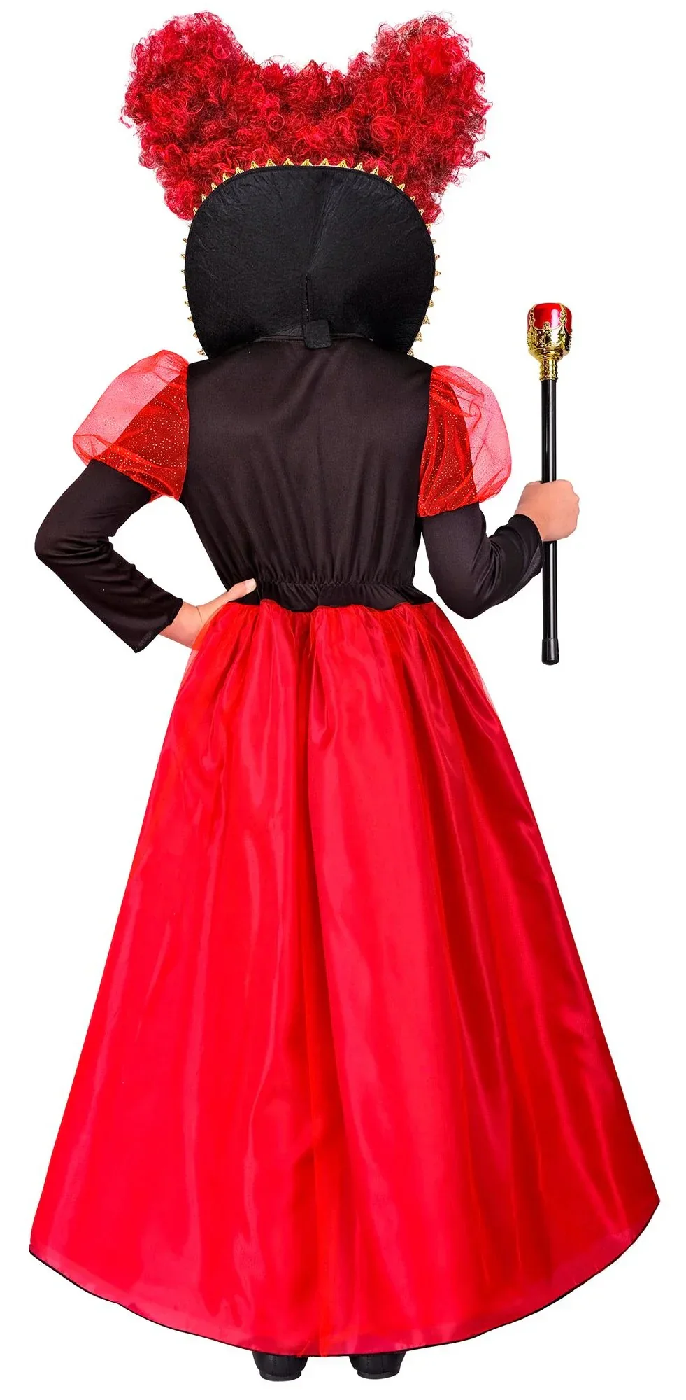 Disfraz de Reina de Corazones Estilosa Infantil - Image 2