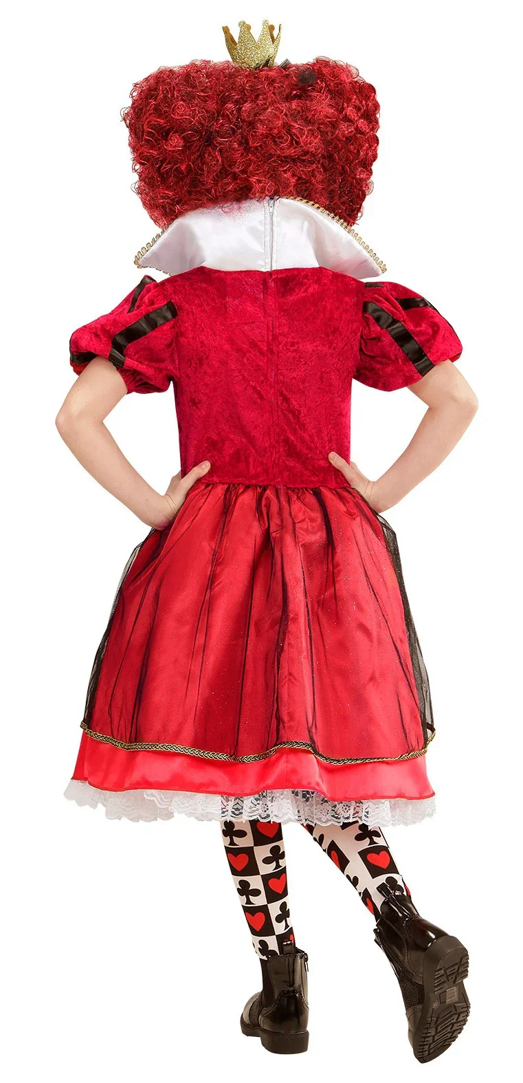 Disfraz de Reina de Corazones Infantil - Image 2