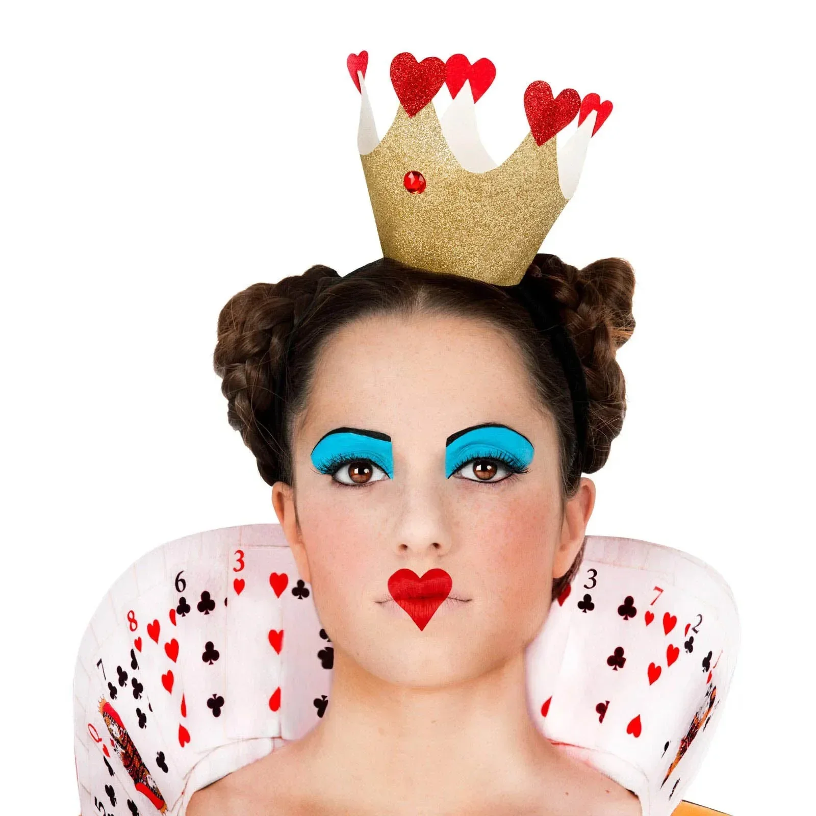 Disfraz de Reina de Corazones Premium para Mujer - Image 5
