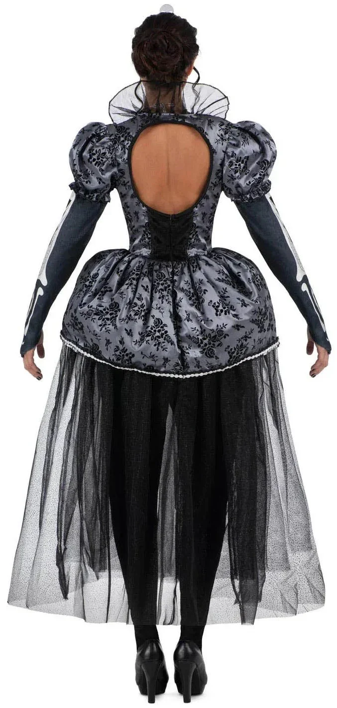 Disfraz de Reina Esqueleto para Mujer - Image 2