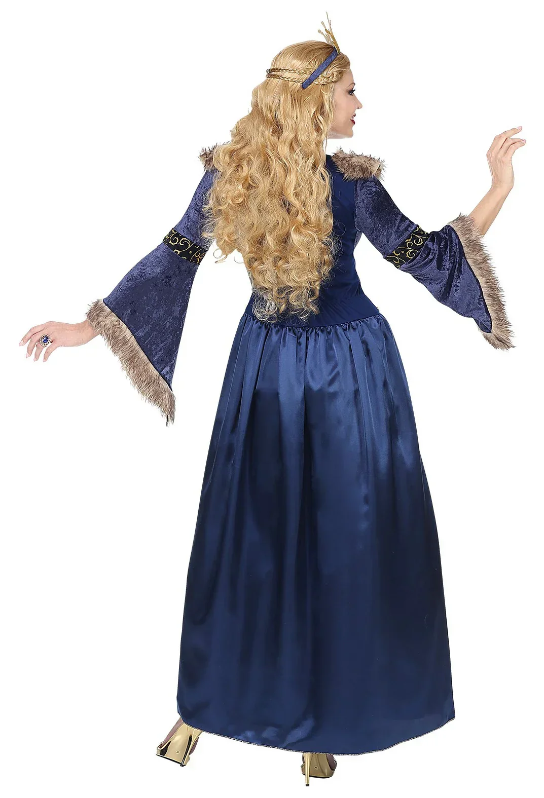 Disfraz de Reina Medieval Elegante para Mujer - Image 2