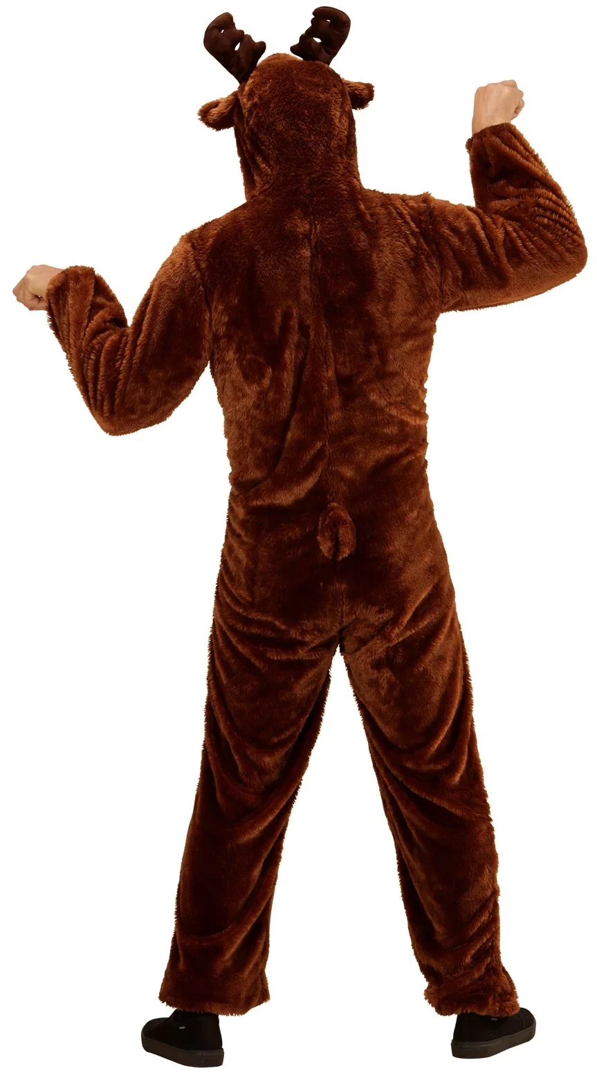 Disfraz de Reno de Peluche para Adulto - Image 2
