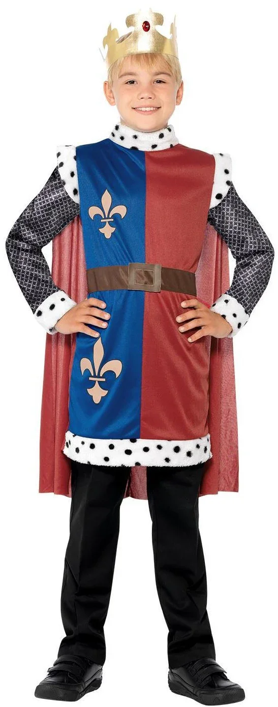 Disfraz de Rey Arturo Medieval para Niño - Image 3