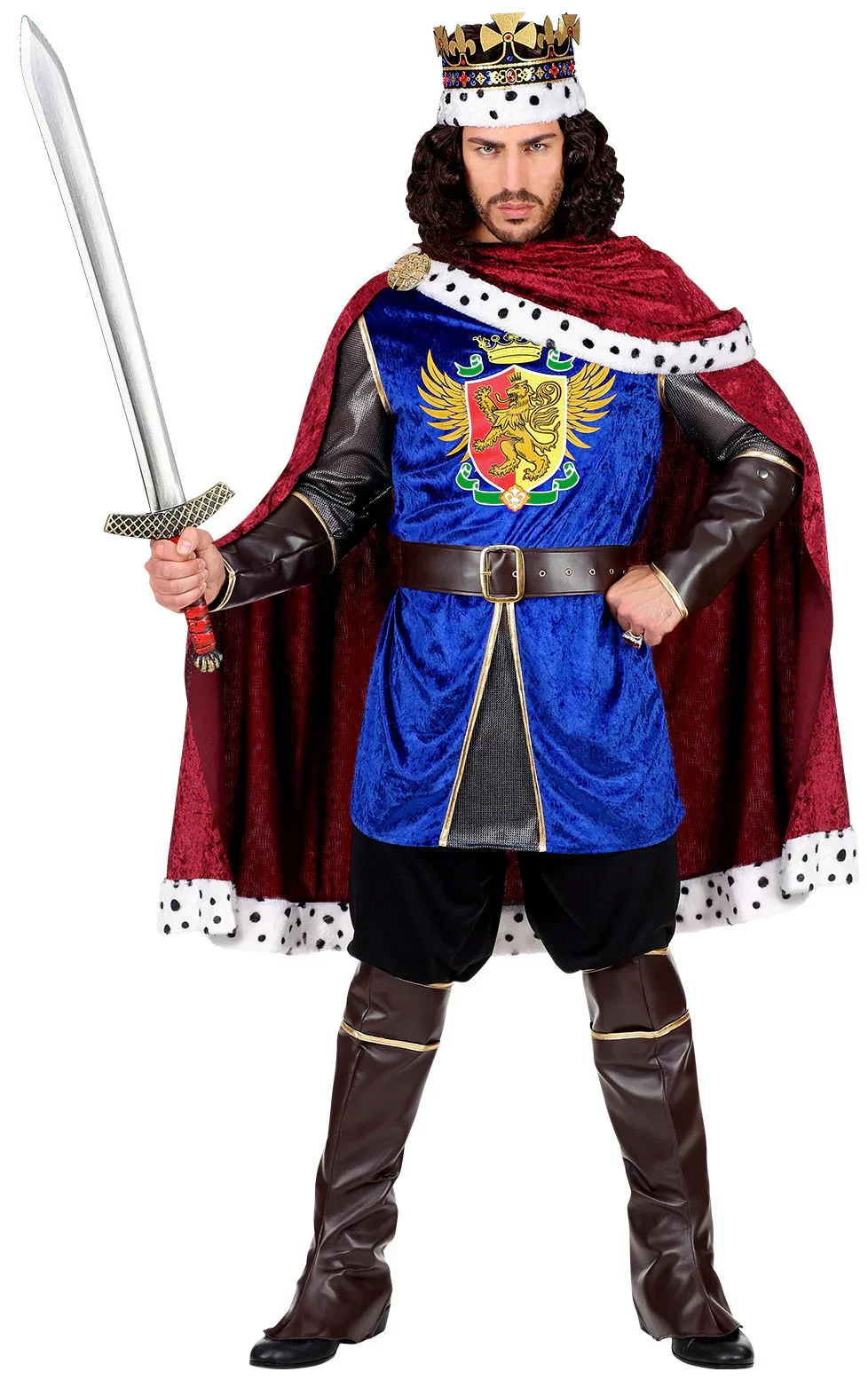 Disfraz de Rey Medieval para Adulto - Image 3