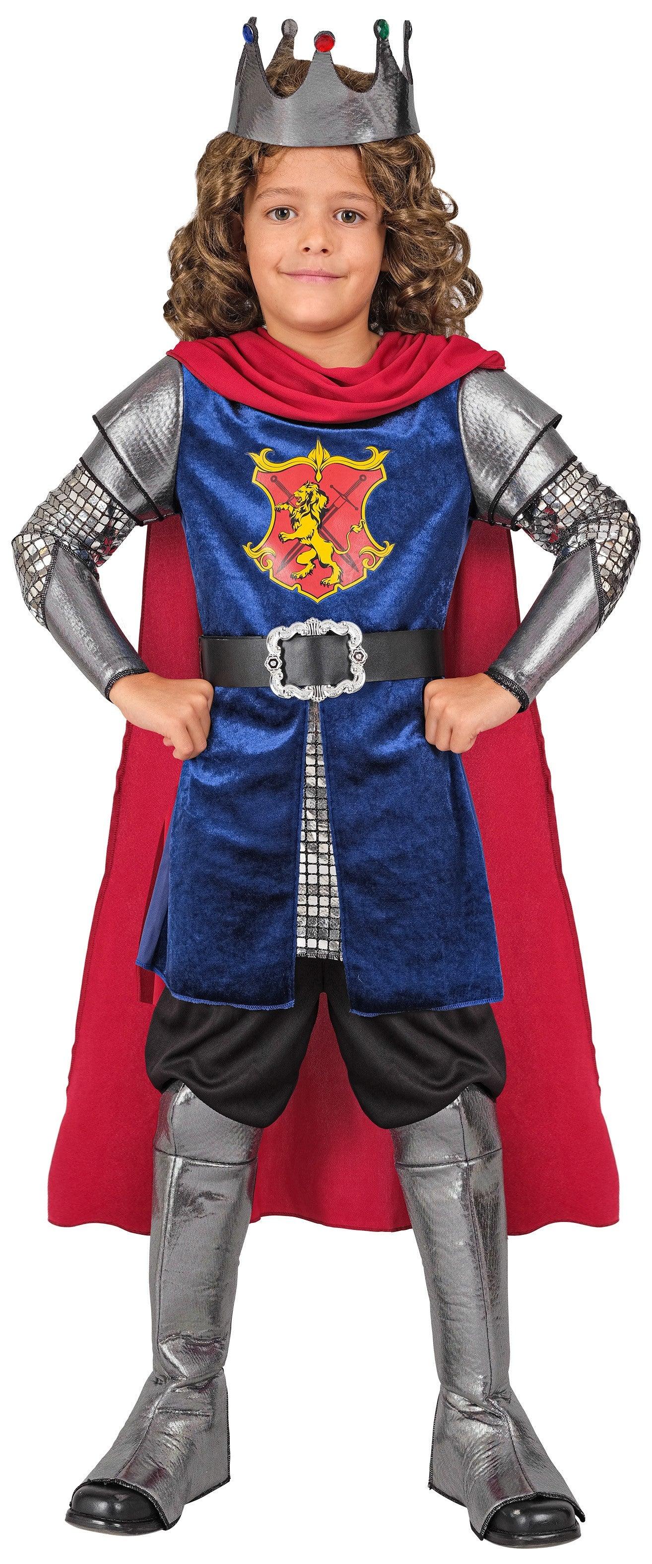 Disfraz de Rey Medieval con Armadura para Niño - Image 4