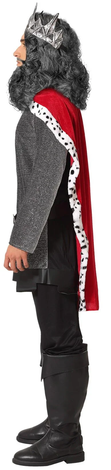 Disfraz de Rey Medieval con Capa para Hombre - Image 3