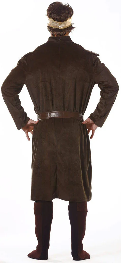 Disfraz de Rey Robert Medieval Marrón para Hombre - Image 2