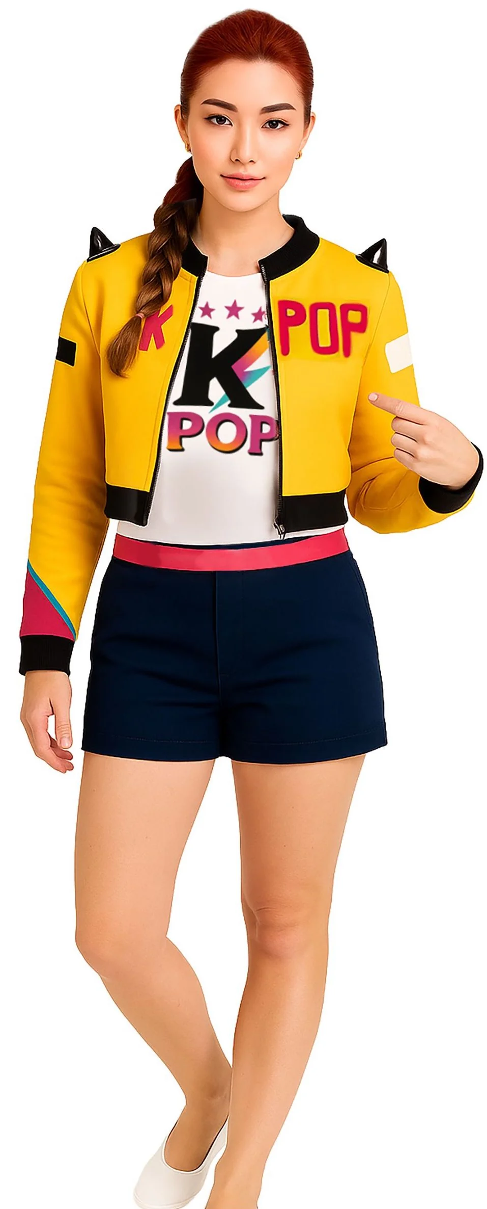 Disfraz de Rumi Chaqueta K-Pop para Adulta