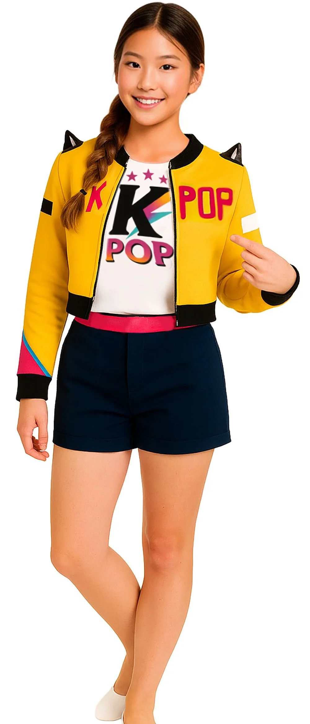 Disfraz de Rumi Chaqueta K-pop para Niña