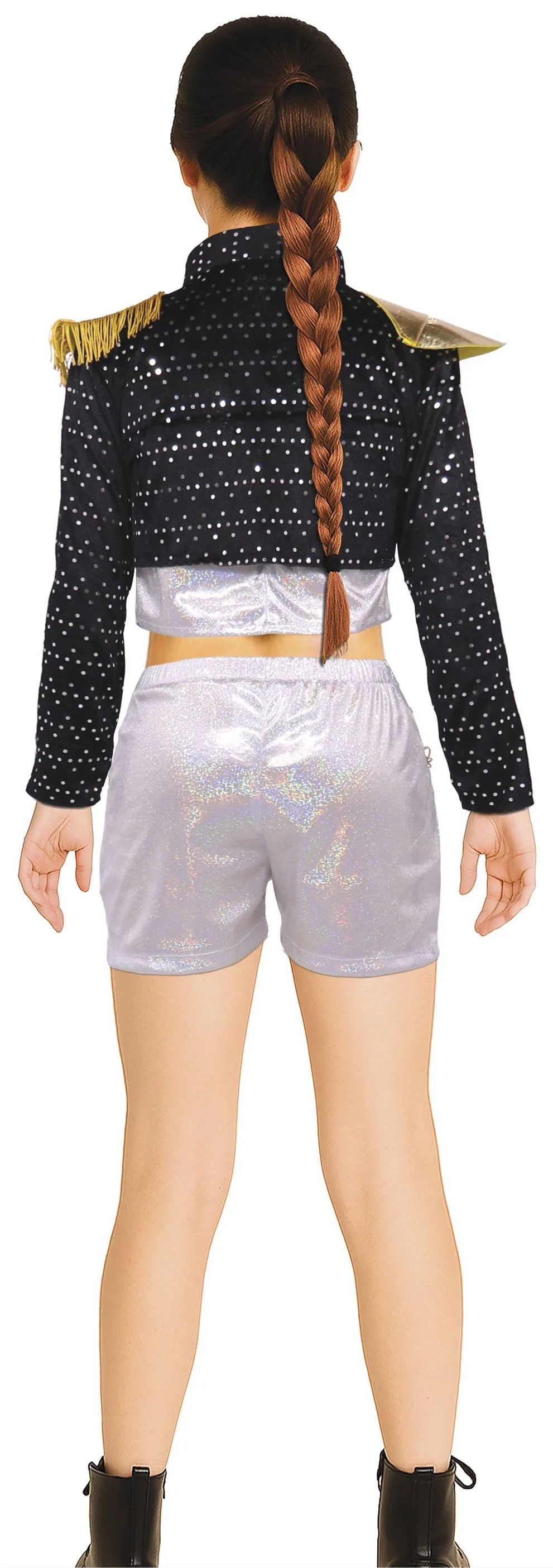 Disfraz de Rumi Dorado K-Pop para Adulta - Image 2