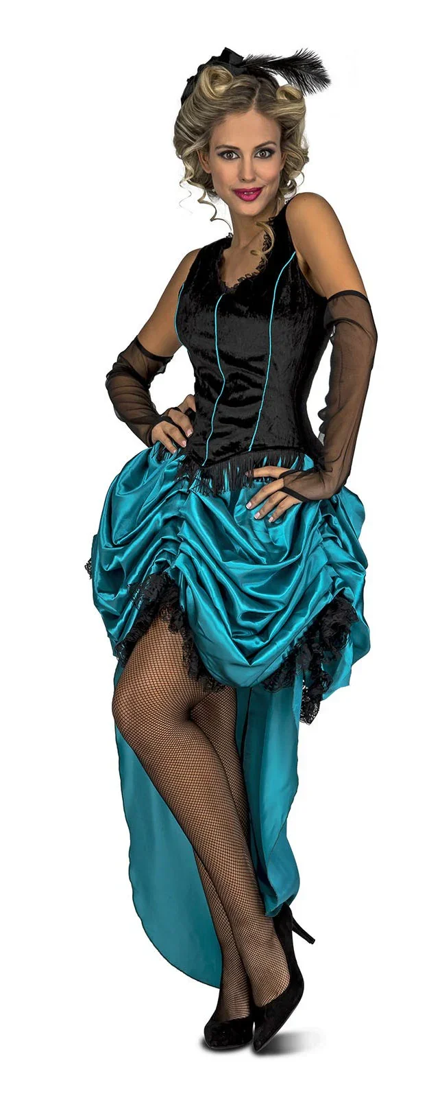 Disfraz de Señorita Azul Lejano Oeste de Westworld - Image 3