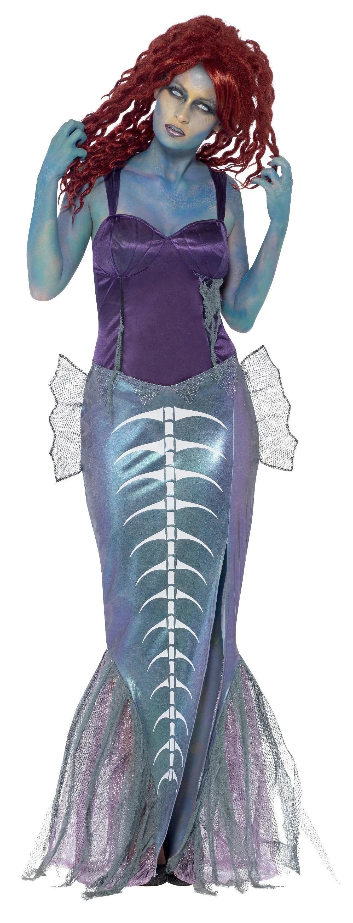 Disfraz de Sirena Zombi para Mujer - Image 4