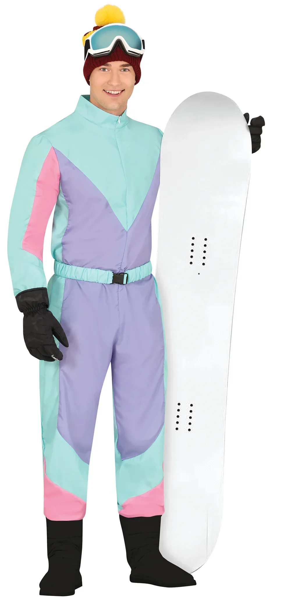 Disfraz de Snowboarder Ochentero para Hombre