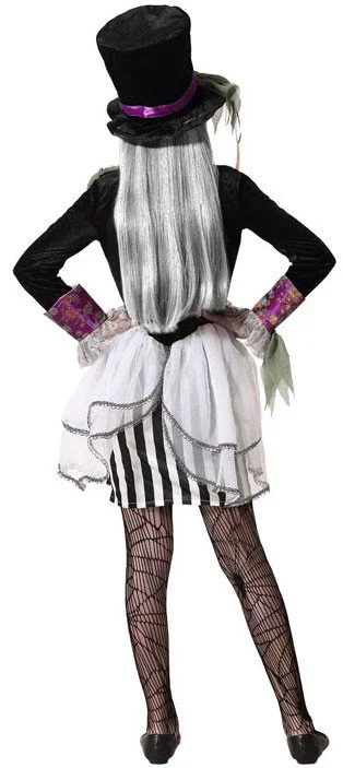 Disfraz de Sombrerera Zombie para Niña - Image 2
