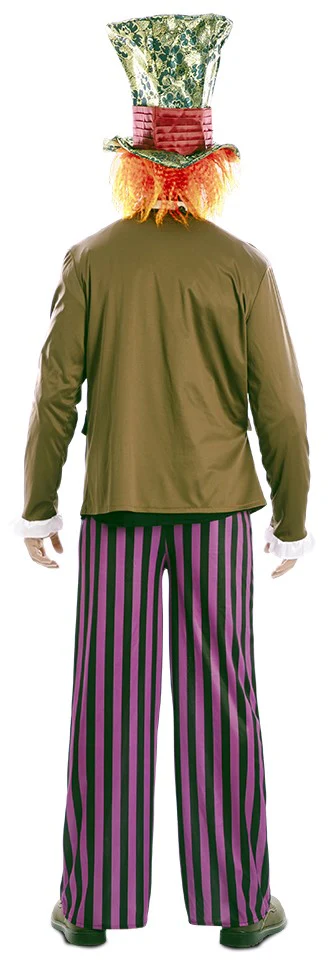 Disfraz de Sombrerero Loco con Chaqueta para Hombre - Image 2