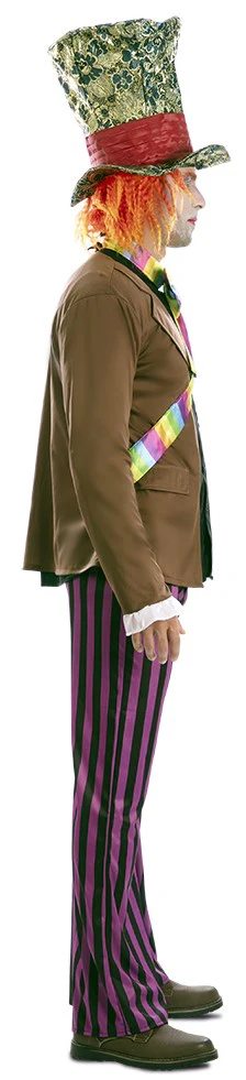 Disfraz de Sombrerero Loco con Chaqueta para Hombre - Image 3