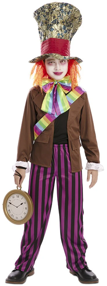 Disfraz de Sombrerero Loco con Chaqueta para Niño - Image 3