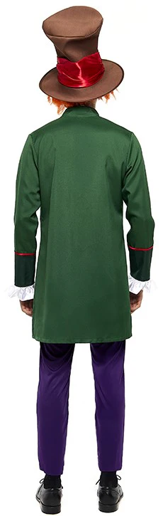 Disfraz de Sombrerero Loco Verde para Hombre - Image 2